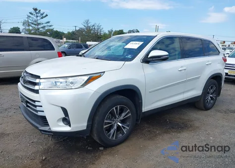 2019 Toyota Highlander Le из США, поврежденный, VIN 5TDBZRFH6KS727207